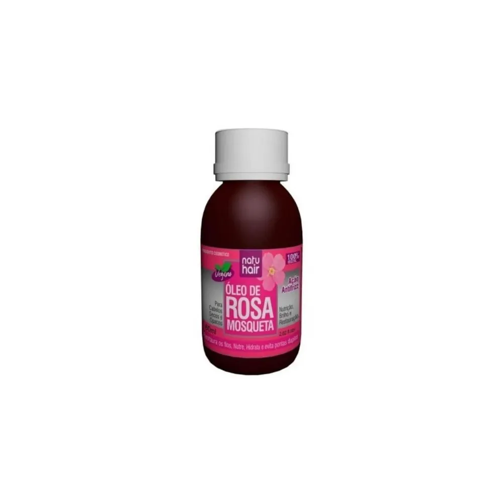 Imagem do produto OLEO CAPILAR NATU HAIR ROSA MOSQUETA 60ML