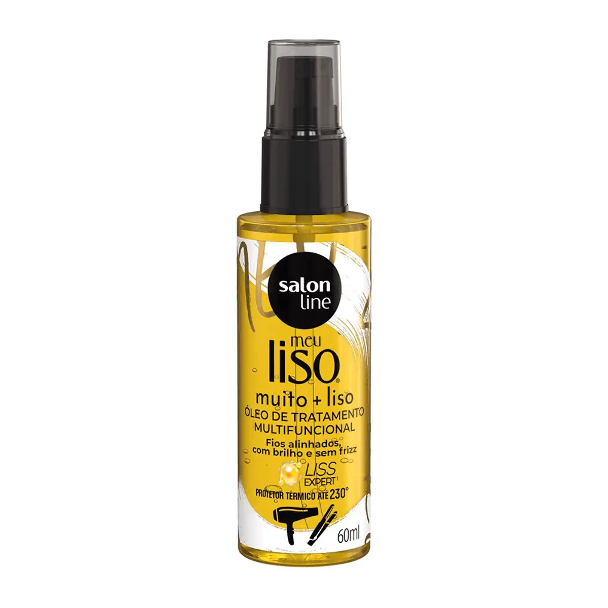 Imagem do produto OLEO CAPILAR SALON LINE MEU LISO MUITO MAIS LISO 60ML