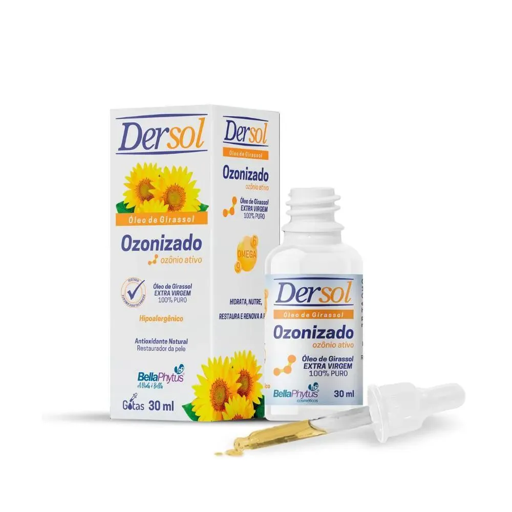 Imagem do produto OLEO DE GIRASSOL DERSOL OZONIZADO 30ML