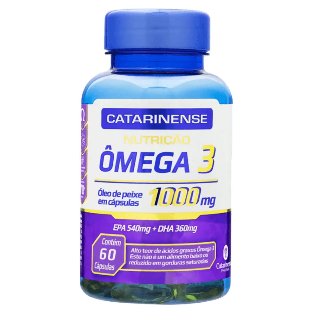 Thumbnail de OMEGA 3 1000MG CATARINENSE PHARMA COM 60 CAPSULAS