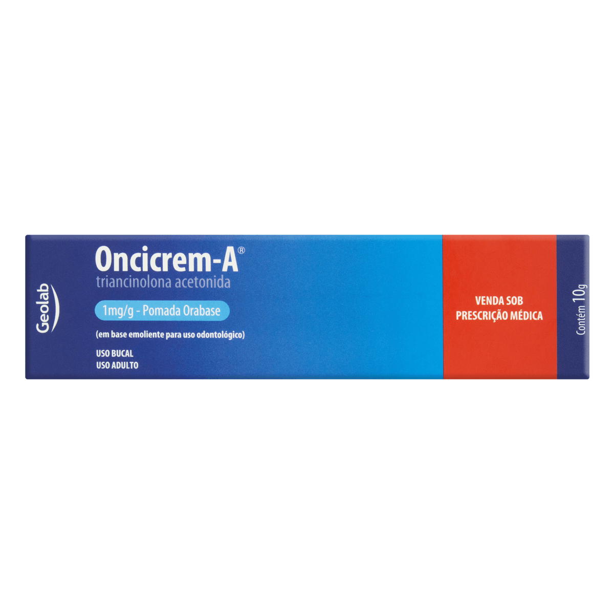 Imagem do produto ONCICREM-A ORABASE 1MG BISNAGA COM 10G