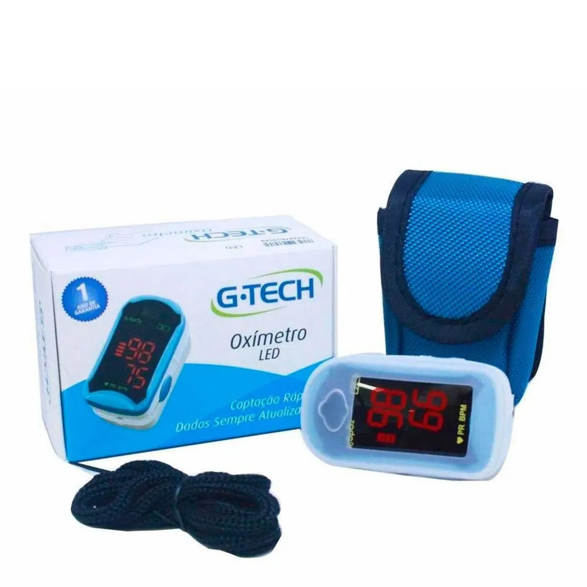 OXIMETRO DE DEDO LED G-TECH OXILED1
