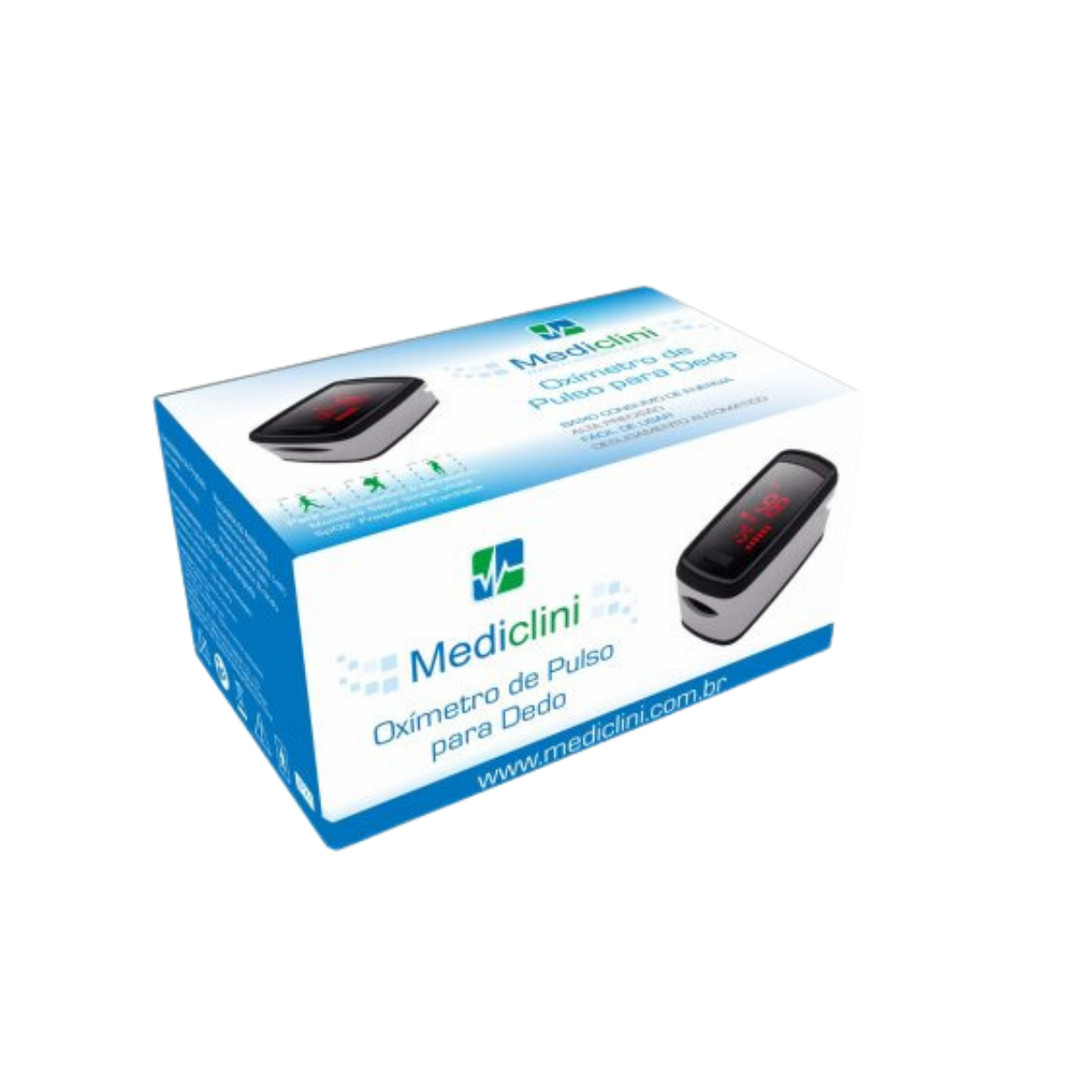 Imagem do produto OXIMETRO DE PULSO PARA DEDO MEDICLINI