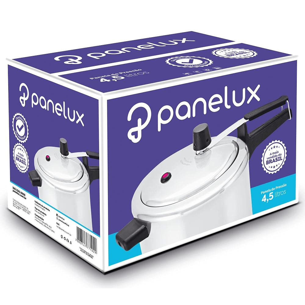 Imagem do produto PANELA DE PRESSAO PANELUX 4,5L POLIDA