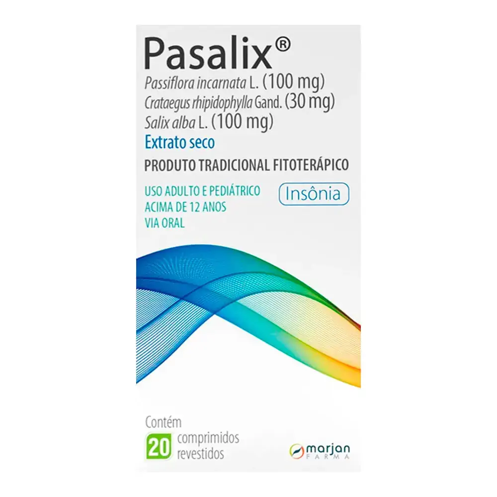 Imagem do produto PASALIX CAIXA COM 20 COMPRIMIDOS