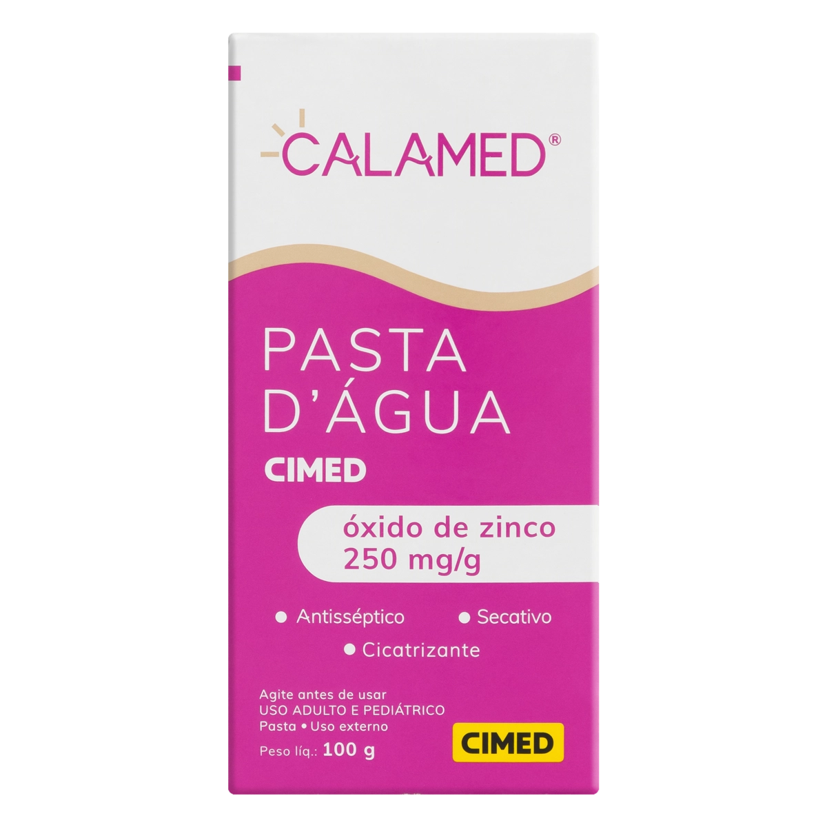 Imagem do produto PASTA D'AGUA CIMED FRASCO COM 100G