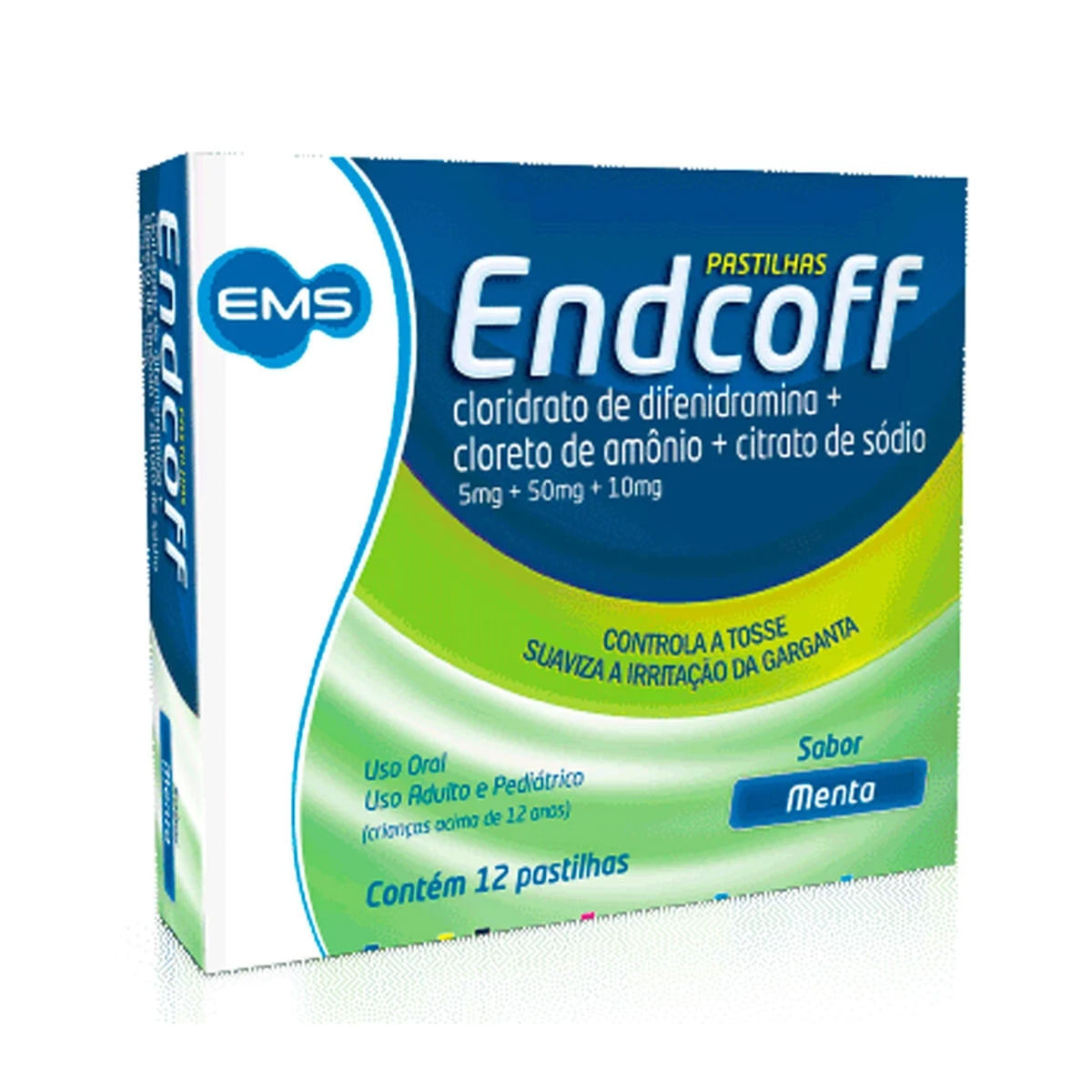 Imagem do produto PASTILHA ENDCOFF SABOR MENTA