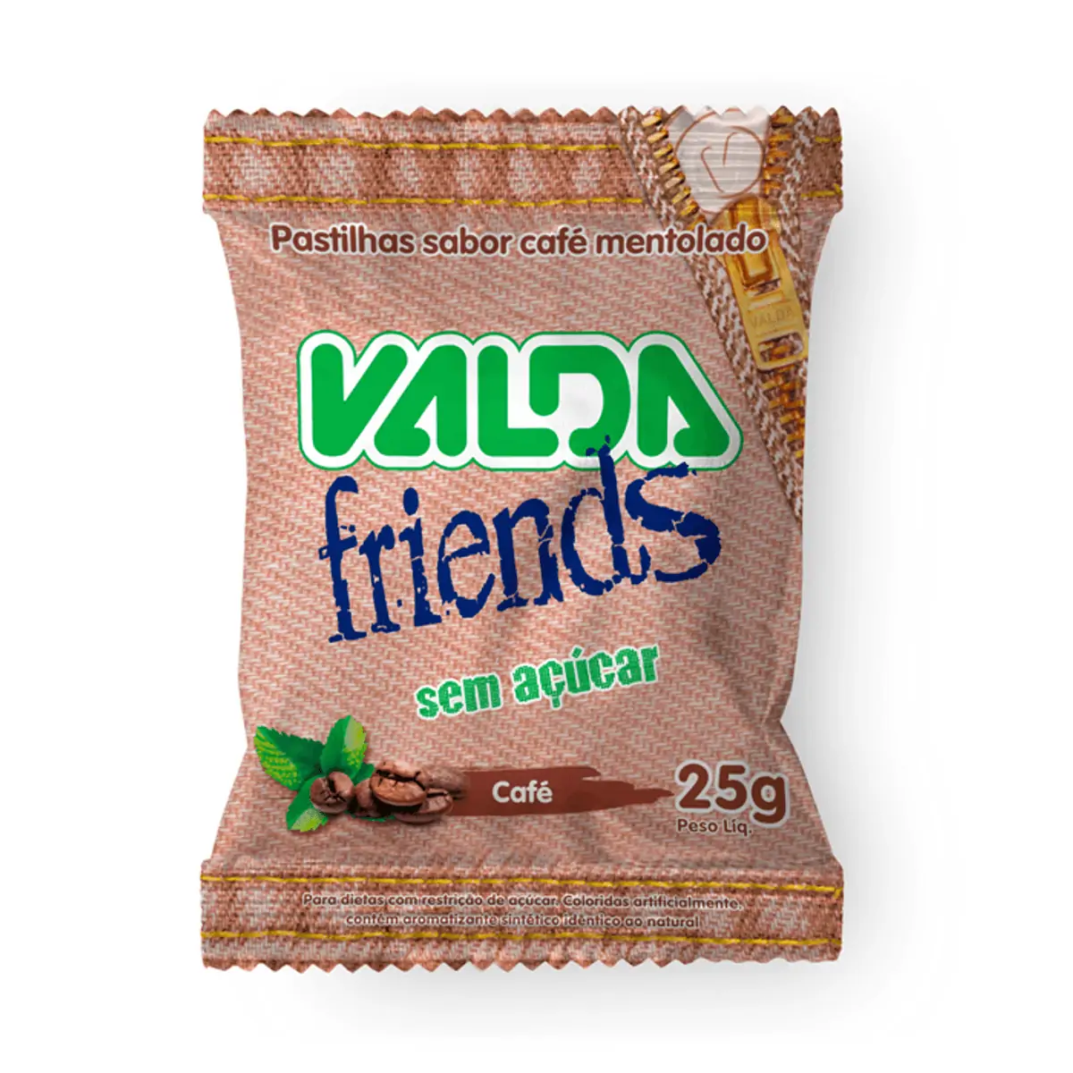 Imagem do produto PASTILHA VALDA FRIENDS CAFE 25G