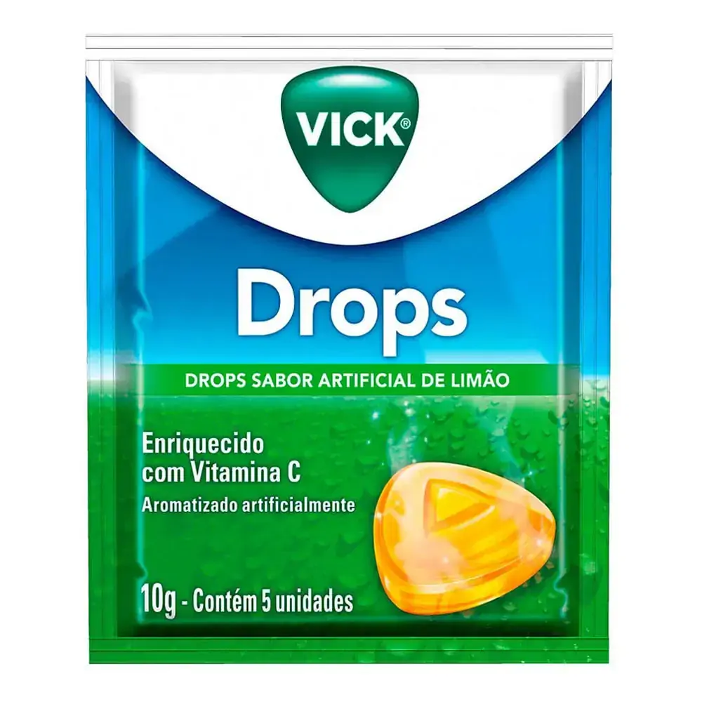 Imagem do produto PASTILHAS VICK PROCTER GAMBLE COM 5 UNIDADES