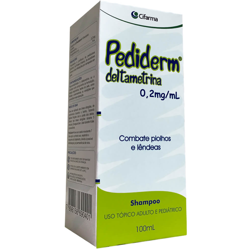Imagem do produto PEDIDERM 0,2MG SHAMPOO FRASCO COM 100ML
