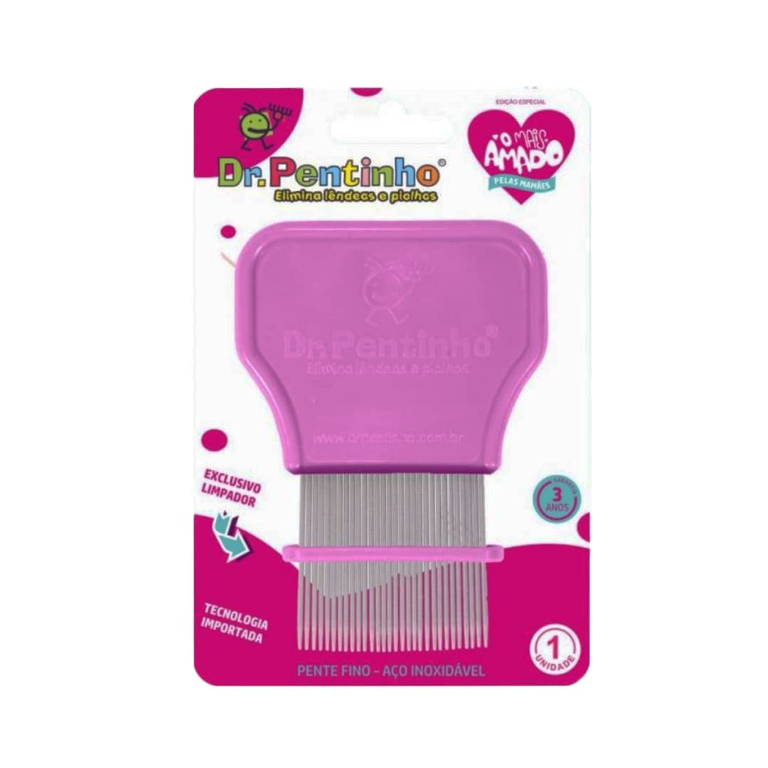 Imagem do produto PENTE FINO DR. PENTINHO ROSA