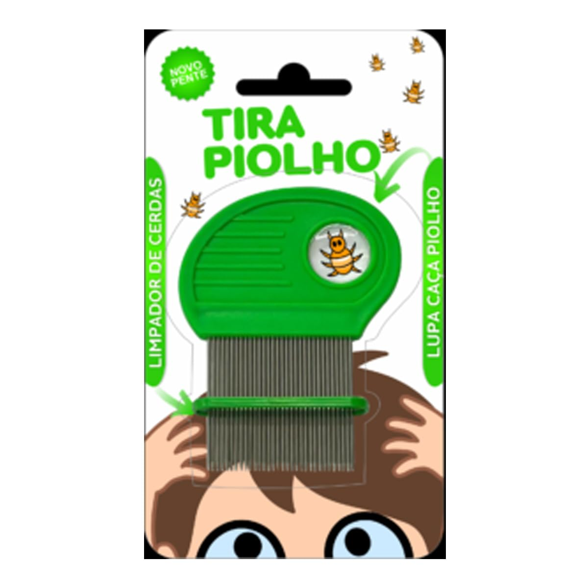 Imagem do produto PENTE FINO TIRA PIOLHO VERDE
