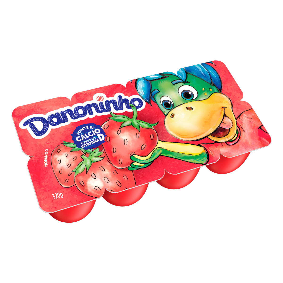 Imagem do produto PETIT SUISSE DANONINHO MORANGO 320G