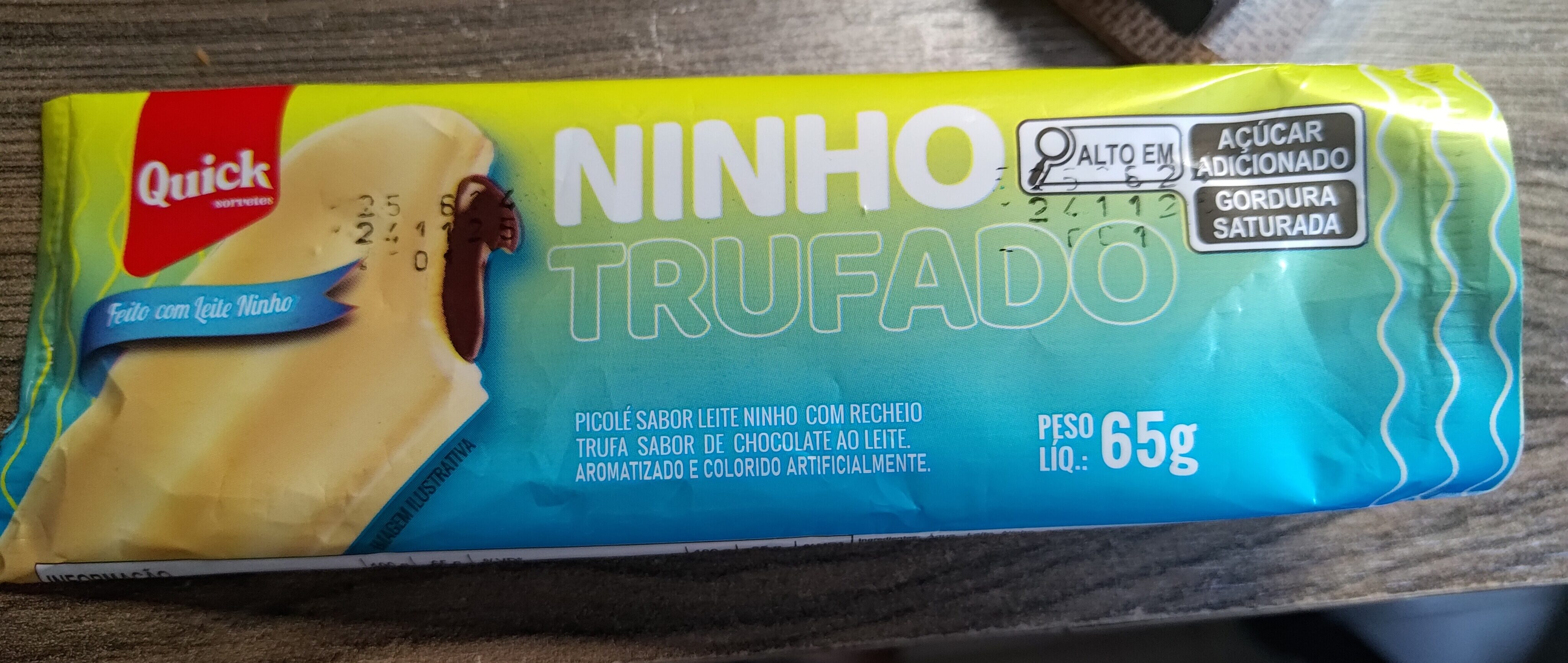 Imagem do produto PICOLE TRADICIONAL NINHO TRUFADO