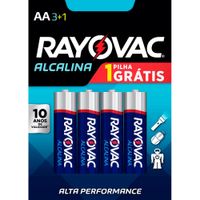 Imagem do produto PILHA ALCALINA RAYOVAC AA PEQUENA LEVE 4 PAGUE 3
