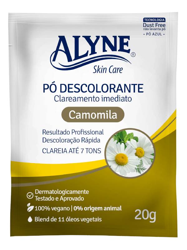 Imagem do produto PO DESCOLORANTE ALYNE CAMOMILA 20G
