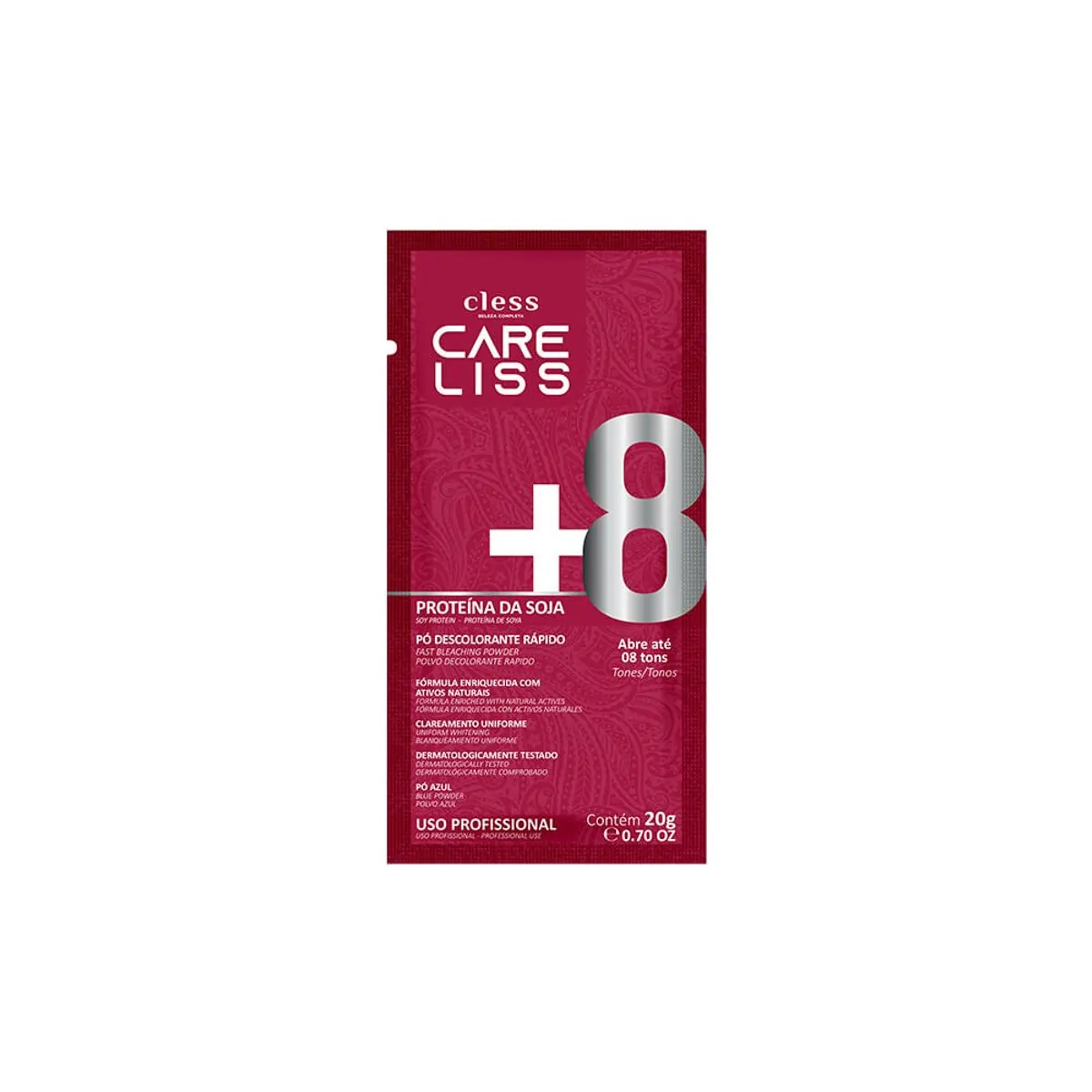 Imagem do produto PO DESCOLORANTE CLESS CARE LISS PROTEINA DE SOJA 20G