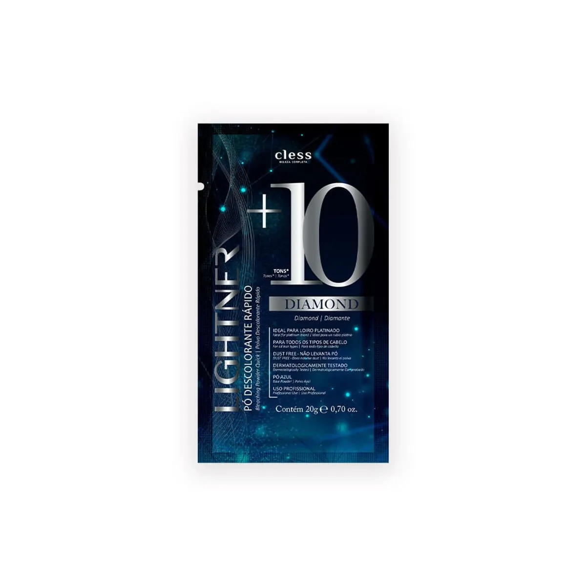 Imagem do produto PO DESCOLORANTE LIGHTNER DIAMOND 20G CLESS