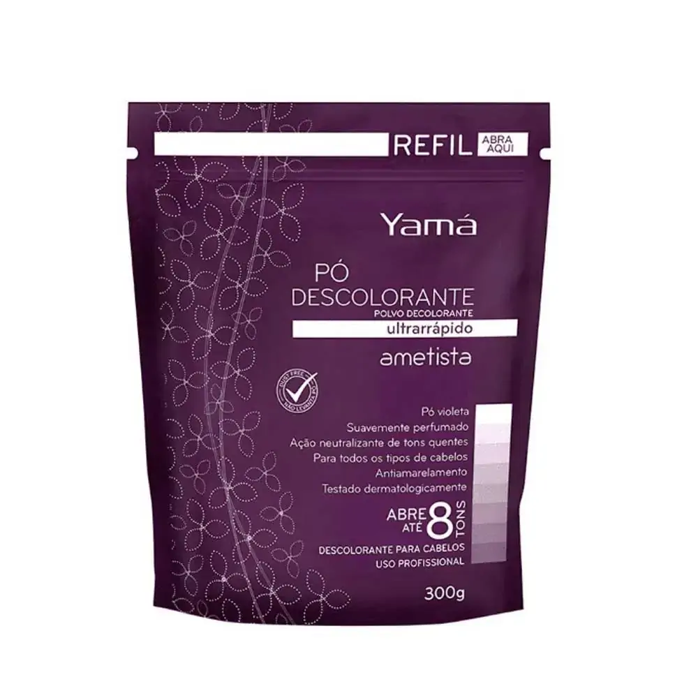 Imagem do produto PO DESCOLORANTE YAMA REFIL AMETISTA 300G