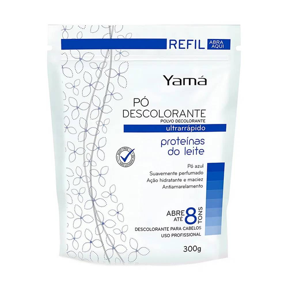 Imagem do produto PO DESCOLORANTE YAMA PROTEINAS DO LEITE REFIL 300G