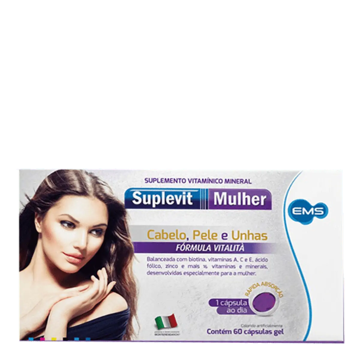 Imagem do produto POLIVITAMINICO SUPLEVIT MULHER COM 60 CAPSULAS
