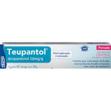 Imagem do produto POMADA DERMATOLOGICA TEUPANTOL 50MG/G TEUTO BISNAGA COM 30G