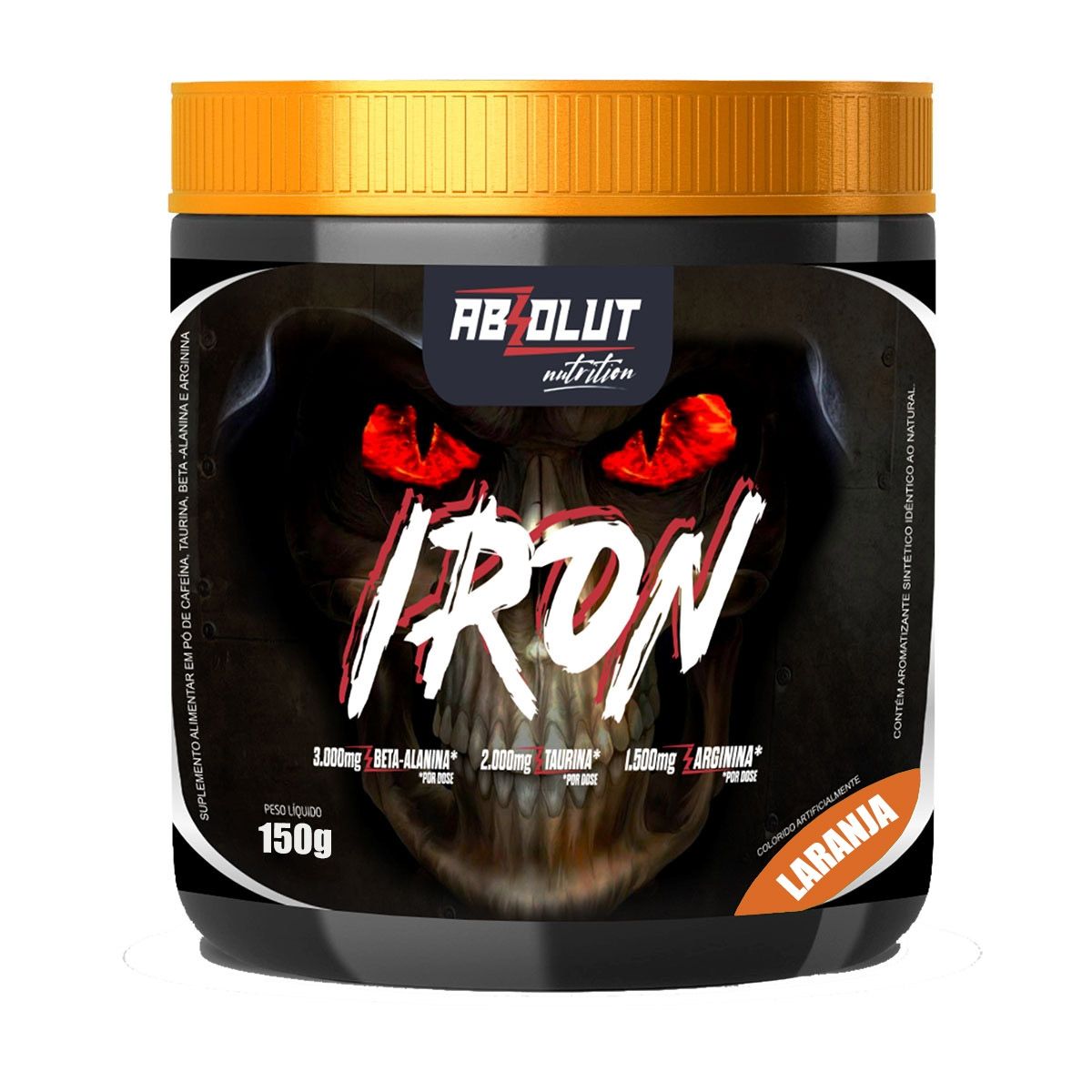 Imagem do produto PRE-TREINO ABSOLUT NUTRITION FIRE SABOR LARANJA 150G