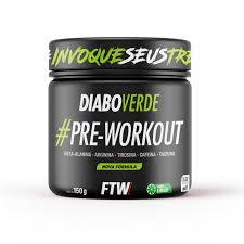 Imagem do produto PRE TREINO DIABO VERDE LIMAO FTW 150G