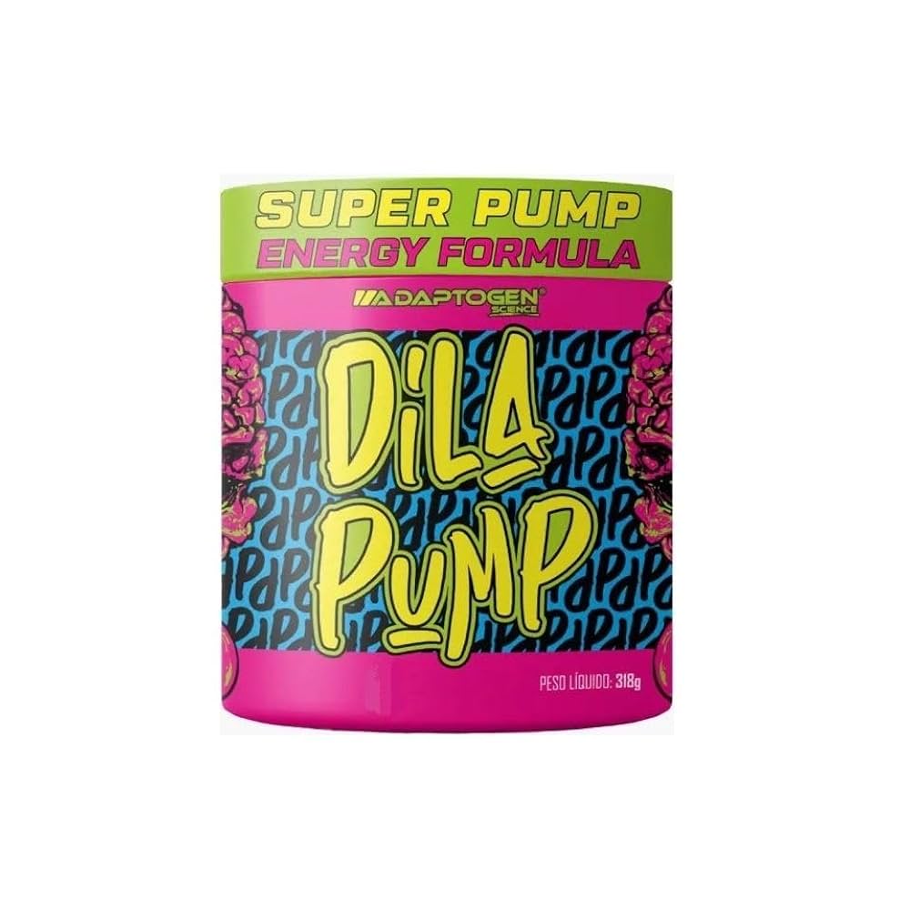 Imagem do produto PRE TREINO DILA PUMP ADAPTOGEN SCIENCE SABOR MACA VERDE 318G