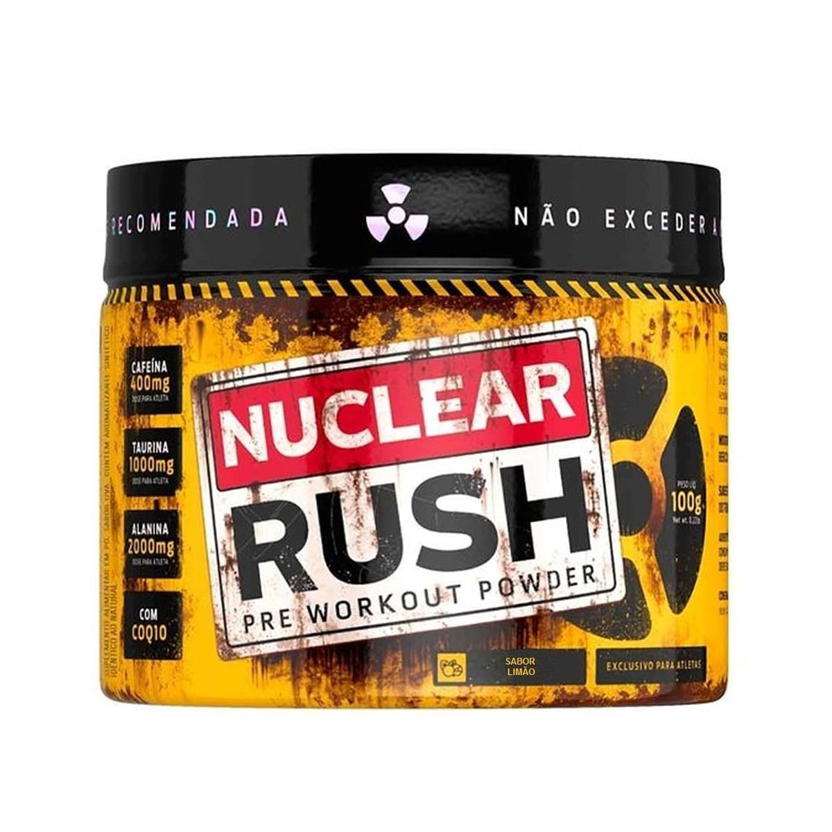 Imagem do produto PRE-TREINO NUCLEAR RUSH BODYACTION SABOR LIMAO 100G