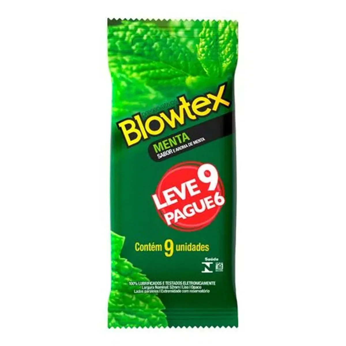Imagem do produto PRESERVATIVO BLOWTEX MENTA LEVE 9 PAGUE 6
