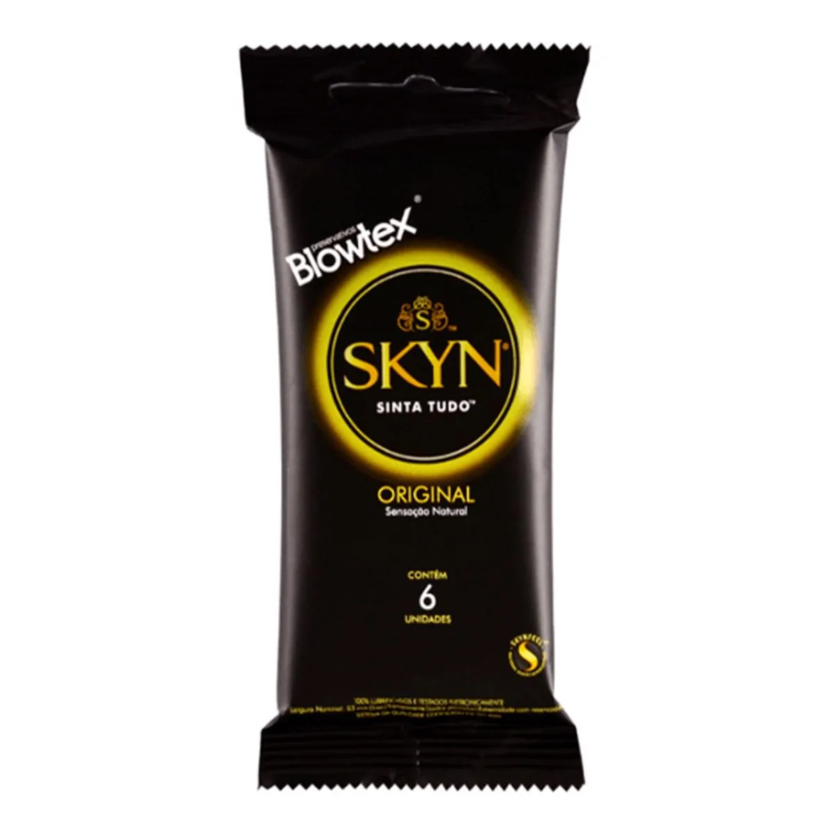 Imagem do produto PRESERVATIVO BLOWTEX SKYN COM 6 UNIDADES