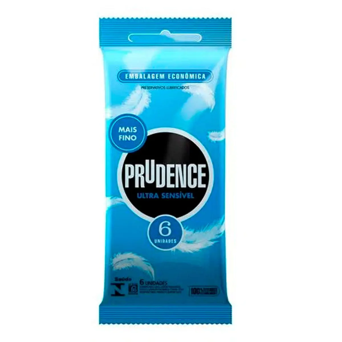 Imagem do produto PRESERVATIVO PRUDENCE ULTRA SENSIVEL COM 8 UNIDADES