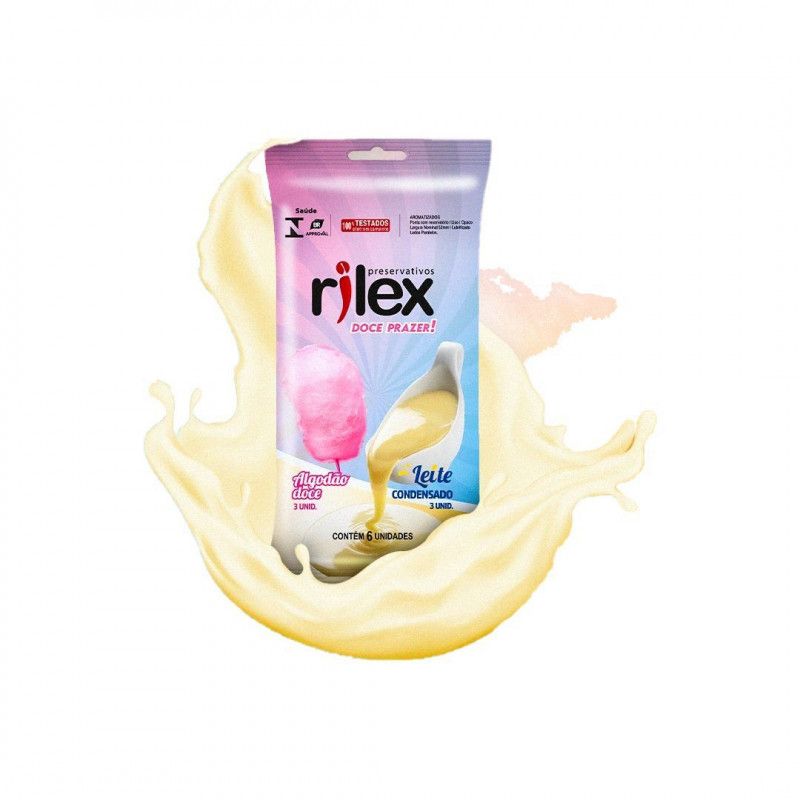 Imagem do produto PRESERVATIVO RILEX DOCE PRAZER COM 3 UNIDADES