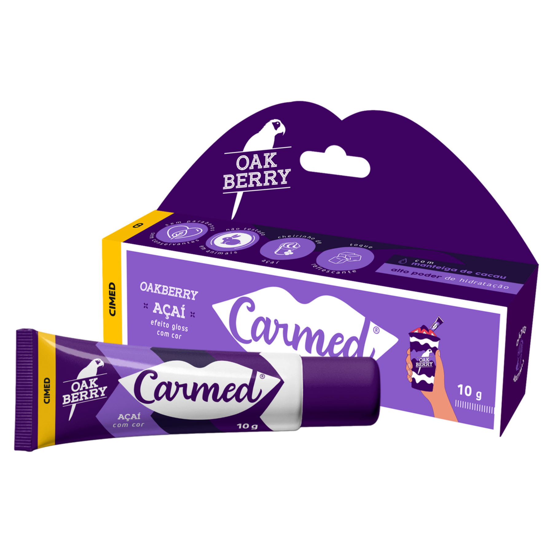 Imagem do produto PROTETOR LABIAL CARMED ACAI 10G CIMED