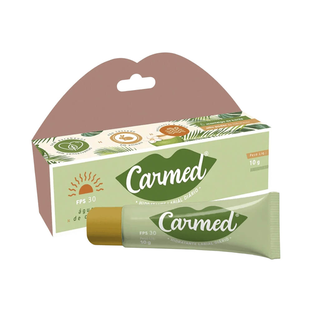 Imagem do produto PROTETOR LABIAL CARMED FPS 30 AGUA DE COCO 10G CIMED