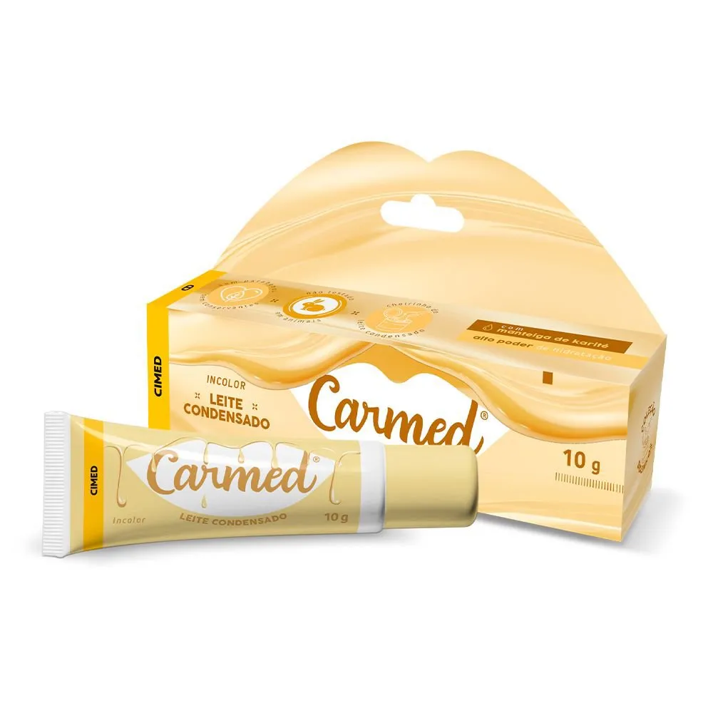 PROTETOR LABIAL CARMED LEITE CONDENSADO 10G CIMED