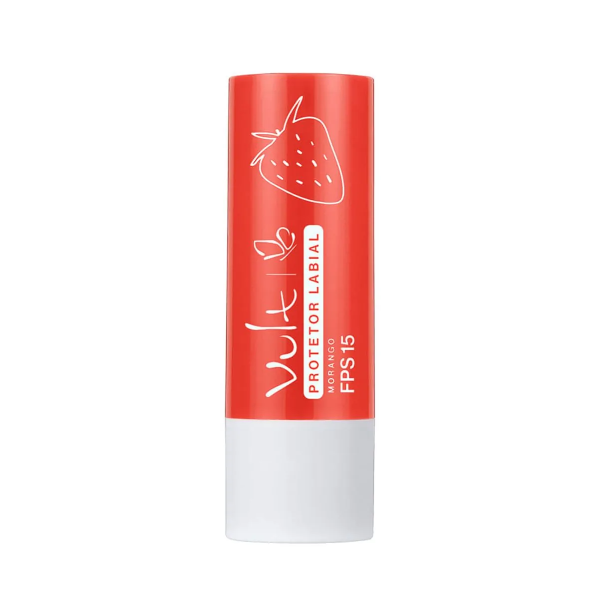 Imagem do produto PROTETOR LABIAL VULT MAKE SABOR MORANGO 3,5G COM 8 UNIDADES