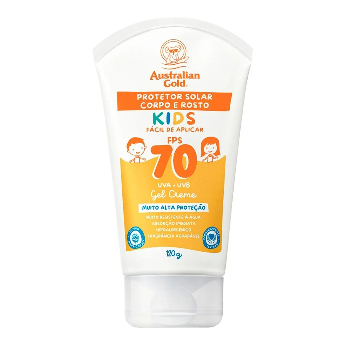 Imagem do produto PROTETOR SOLAR CORPORAL GEL KIDS FPS70 120G