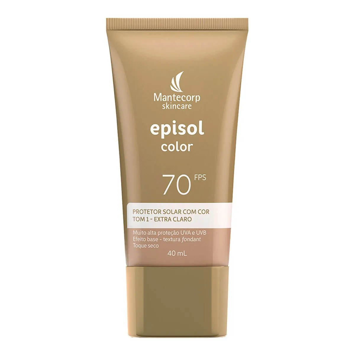 Imagem do produto PROTETOR SOLAR EPISOL COLOR FPS70 TOM 1 EXTRA CLARO 40ML