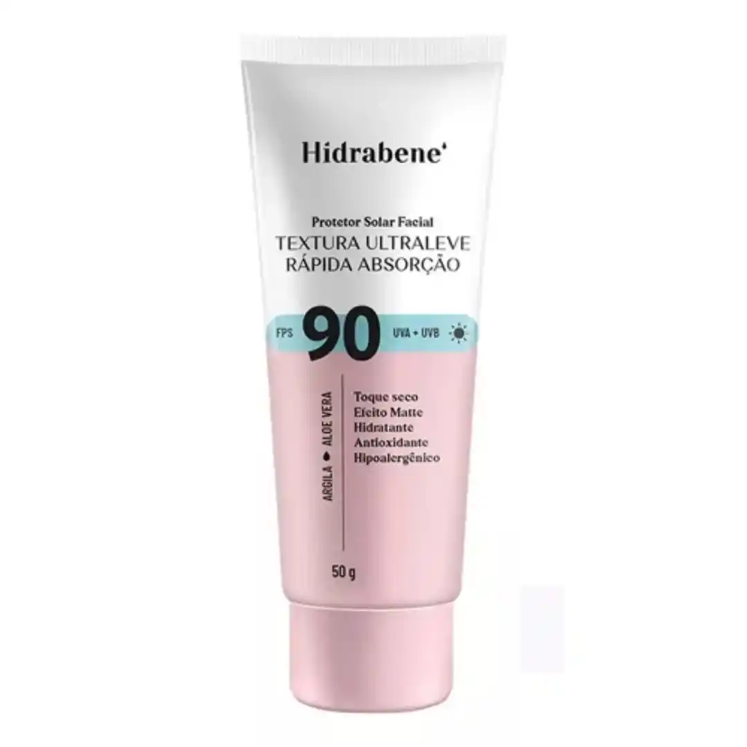 Imagem do produto PROTETOR SOLAR FACIAL HIDRABENE FPS90 50G
