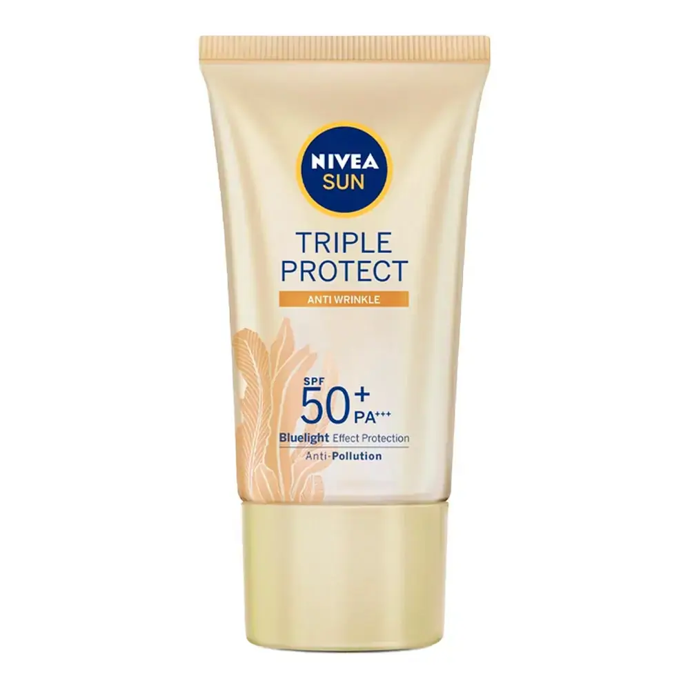 Imagem do produto PROTETOR SOLAR FACIAL NIVEA SUN TRIPLE PROTECT ANTISSINAIS FPS50 40ML