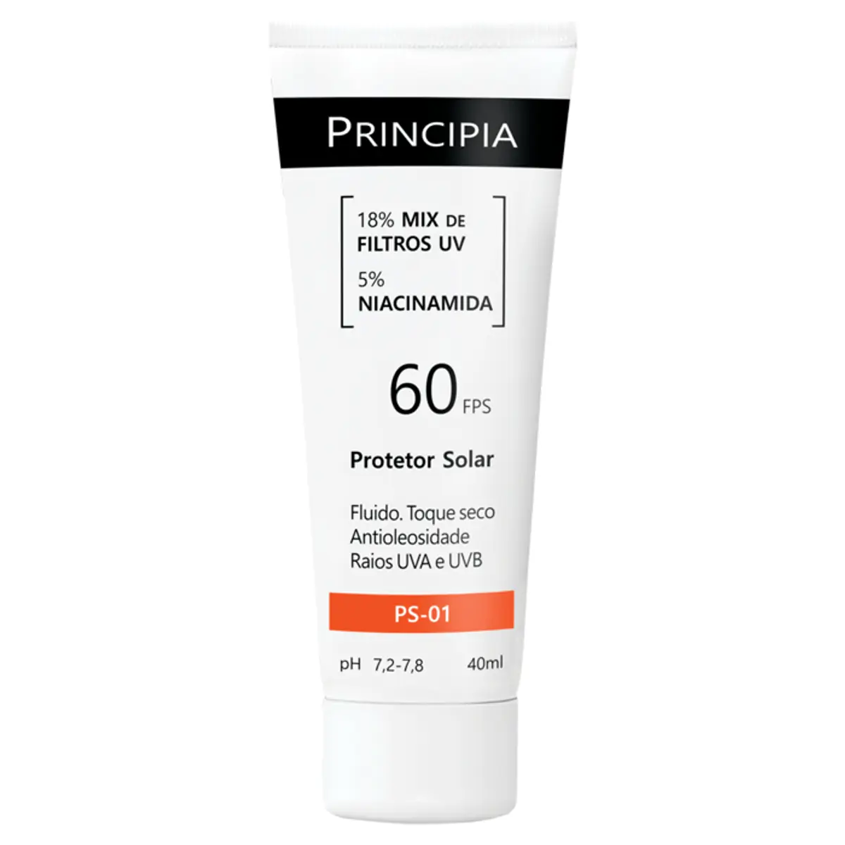 Imagem do produto PROTETOR SOLAR FACIAL PRINCIPIA PS-01 FPS60 40ML