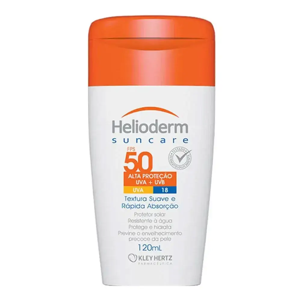 Imagem do produto PROTETOR SOLAR HELIODERM SUNCARE FPS50 120ML