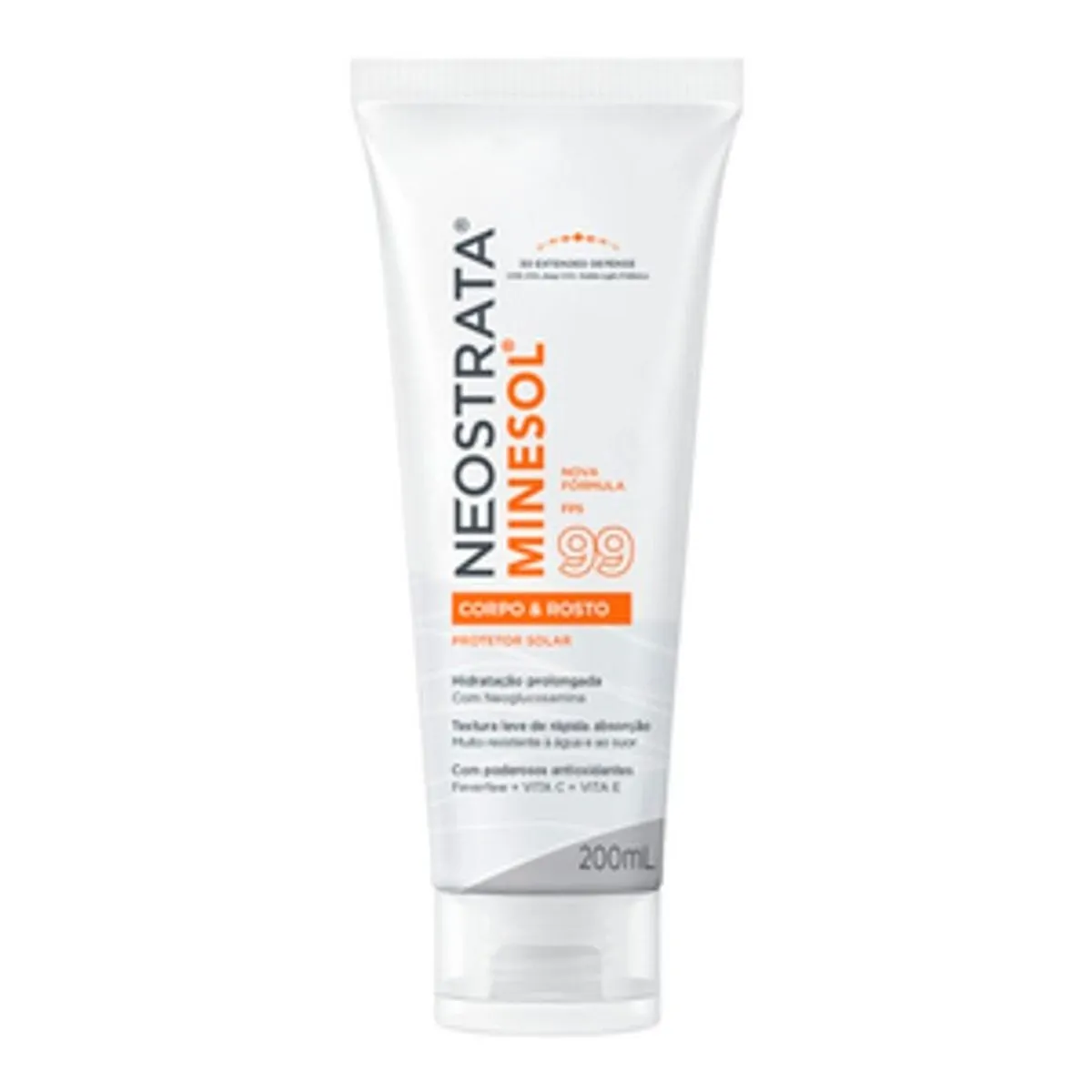Imagem do produto PROTETOR SOLAR NEUTROGENA MINESOL COR ROSA FPS99 200ML
