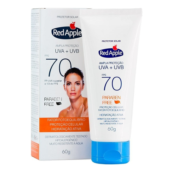 Imagem do produto PROTETOR SOLAR RED APP FACIAL FPS70 60G