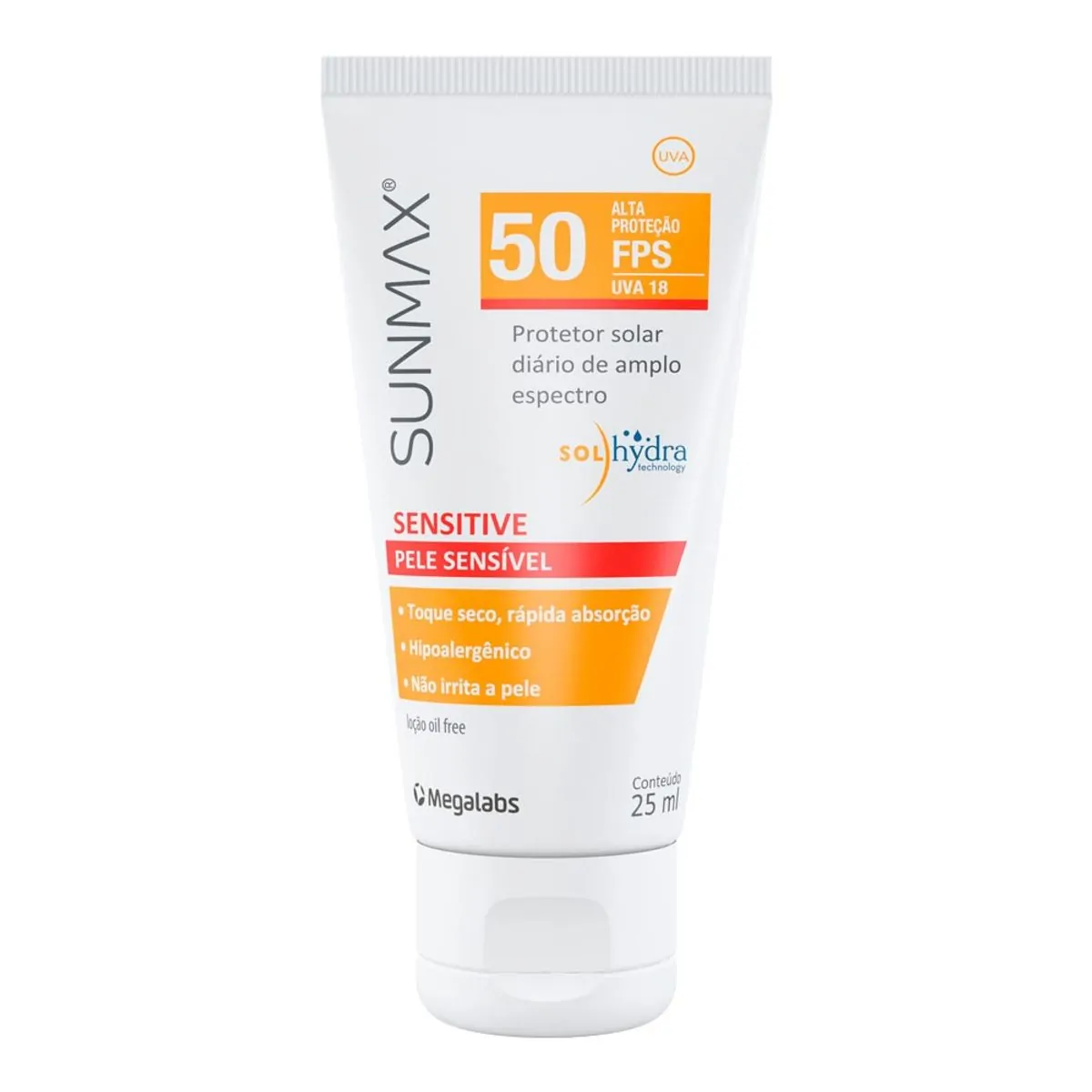 Imagem do produto PROTETOR SOLAR SUNMAX SENSITIVE POCKET FPS 50 25ML