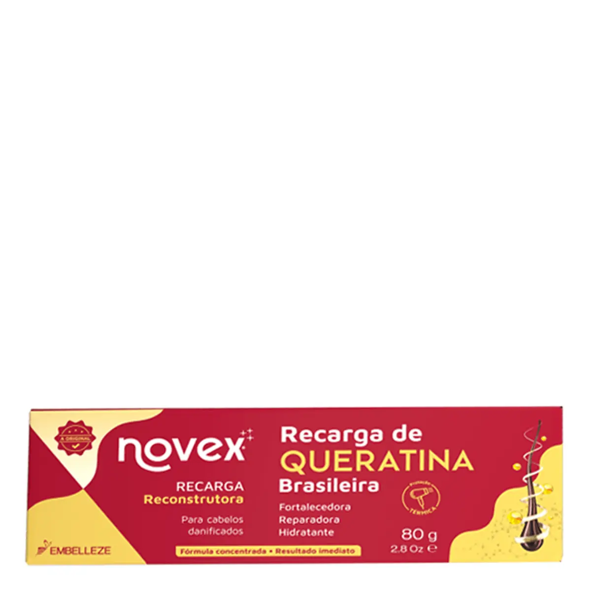 Imagem do produto RECARGA DE QUERATINA NOVEX 80G