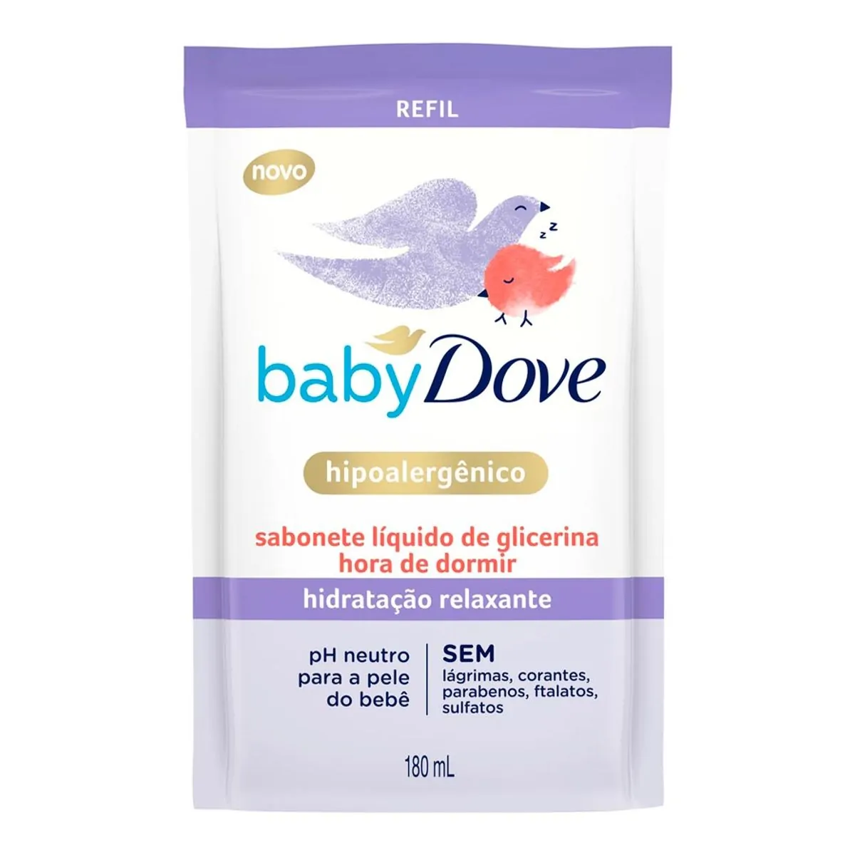 Imagem do produto REFIL SABONETE LIQUIDO DOVE BABY HORA DE DORMIR 180ML