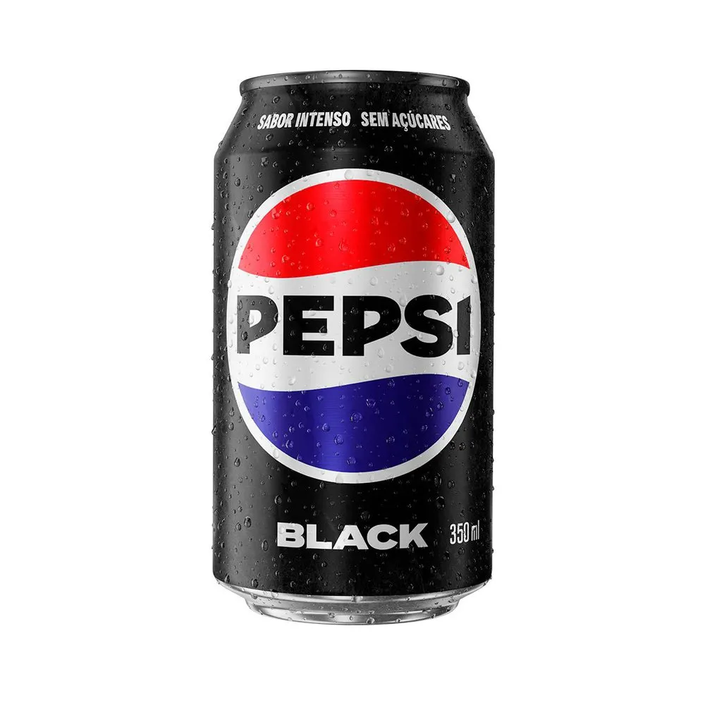 Imagem do produto REFRIGERANTE PEPSI BLACK SEM ACUCAR LATA 350ML
